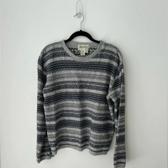 Eddie  Bauer 90’s knit cotton sweater - Picture 1 of 8